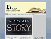 Tablet Screenshot of pandapros.com